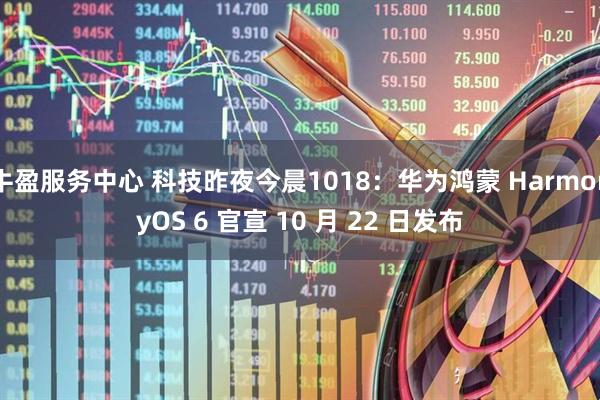 牛盈服务中心 科技昨夜今晨1018：华为鸿蒙 HarmonyOS 6 官宣 10 月 22 日发布