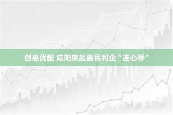 创惠优配 咸阳架起惠民利企“连心桥”